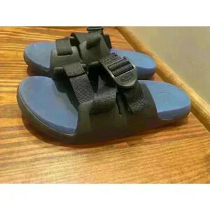 Chaco's Chillos Slide Sport Sandals Navy Blue Boys size 2